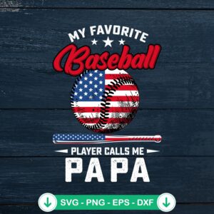 mockup-215510.jpg My Favorite Baseball Player SVG file for Cricut cutting