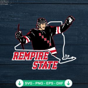 Matt Rempe Rempire State SVG file for NHLPA Hockey