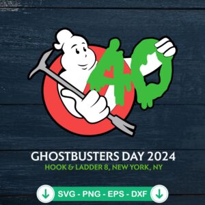 Ghostbusters Day 2024 SVG file for Cricut and DIY projects
