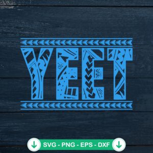 Retro Jey Uso Yeet SVG file for wrestling lovers, cricut svg