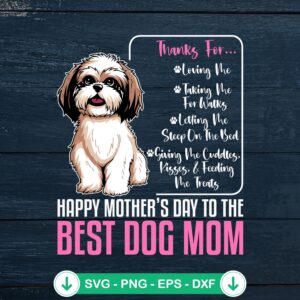 Thanks For Loving Me SVG file for Mother's Day - cricut svg cutting file
