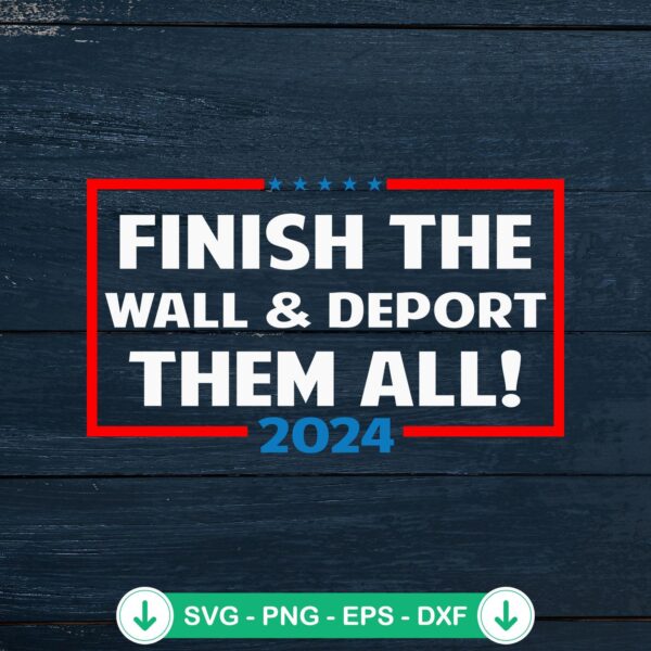 Finish The Wall SVG file for Cricut and DIY projects cut file