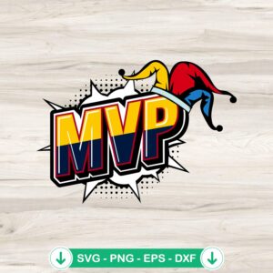 Nikola Jokic MVP The Joker 15 SVG file for cutting machines