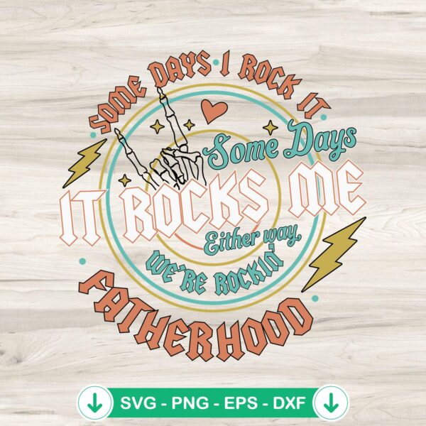 Retro Papa Tour Father's Day SVG file for cricut crafts
