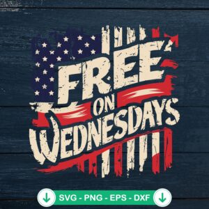 USA Flag SVG file for Cricut - Free On Wednesdays cutting file