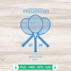 Challengers 2024 SVG file for Cricut, cutting file
