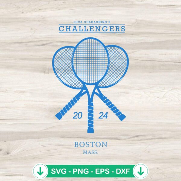 Challengers 2024 SVG file for Cricut, cutting file