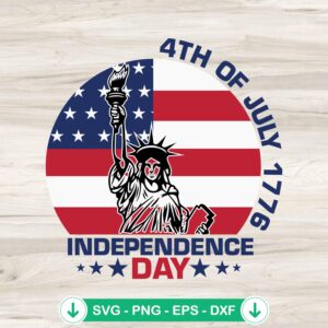 4th Of July 1776 independence day svg file, cricut svg cutting file