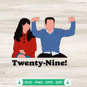 New Girl 29 SVG file for 29th birthday, cricut svg cutting file