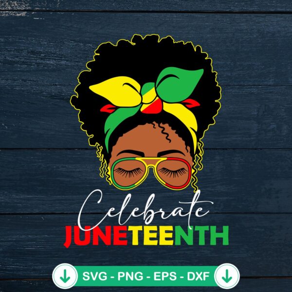 Celebrate Juneteenth Outfit SVG file - cricut svg cutting file