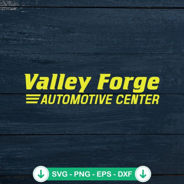 Valley Forge Automotive Center SVG file for Cricut cut files