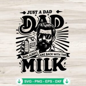 Funny Dad Father's Day SVG file for Cricut cutting machine