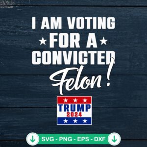 Funny Support Trump 2024 svg file for cricut cutting machine