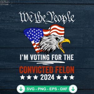 We The People 2024 SVG file for Cricut, cutting file