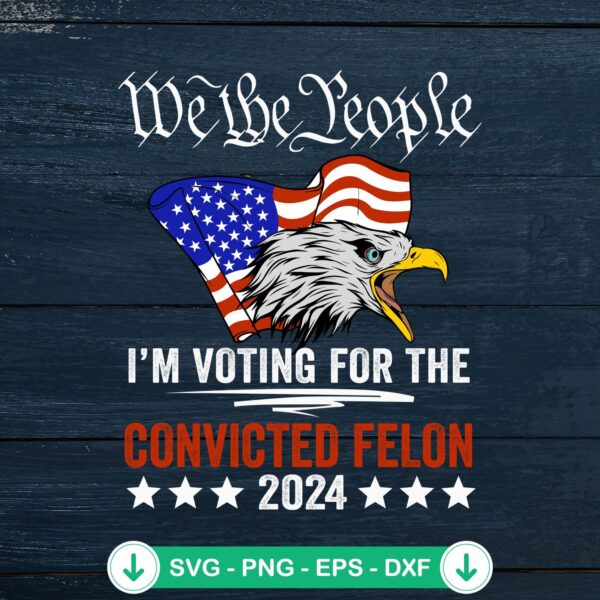 We The People 2024 SVG file for Cricut, cutting file