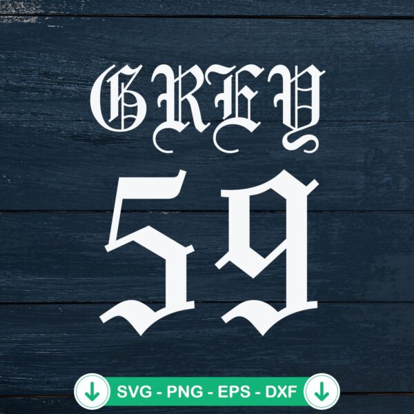Suicideboys Grey 59 Vintage SVG file for cutting machines