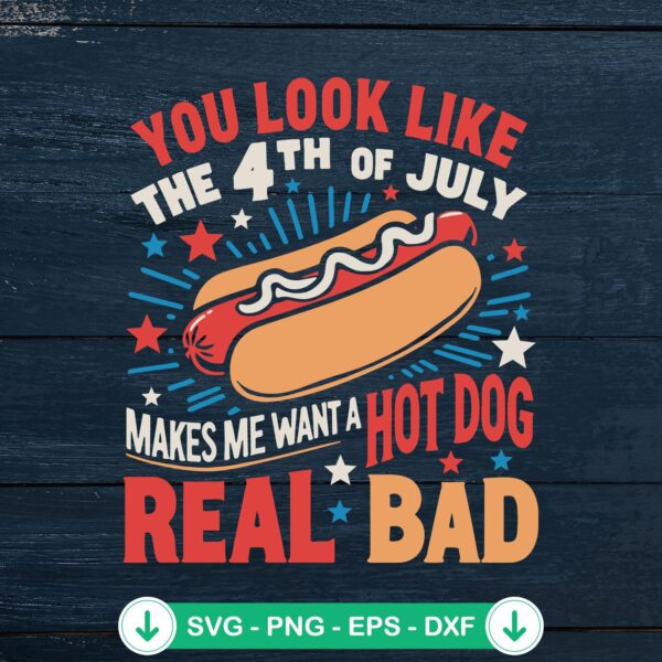 Funny You Look Like The 4th Of July SVG file for crafts
