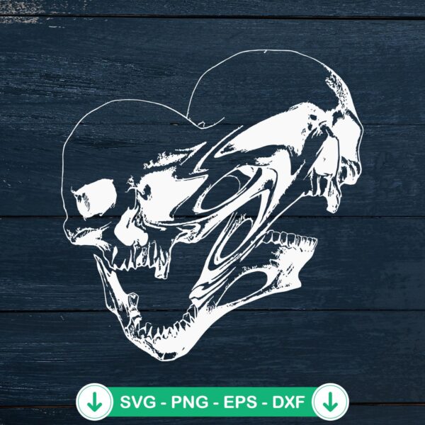 Eternal Life Skeleton Christian SVG file for cutting