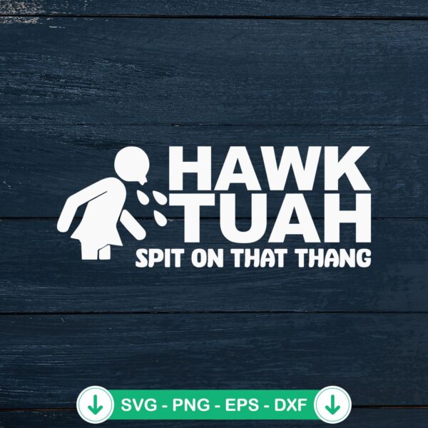 Meme Girl Hawk Tuah SVG file for Cricut cutting machine