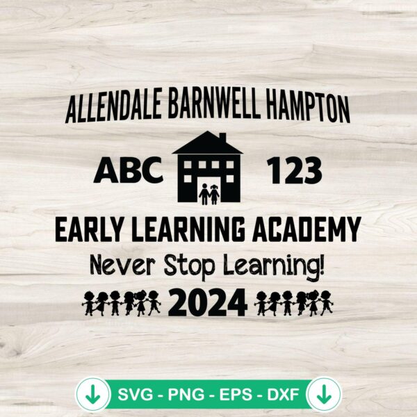 Allendale Barnwell Hampton SVG file for cutting machines