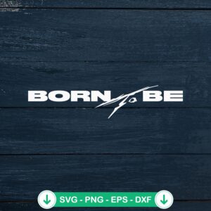 Born To Be ITZY Concert SVG file for Cricut cutting machine