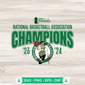 Boston Celtics NBA Champions SVG file for cricut and cutting machine