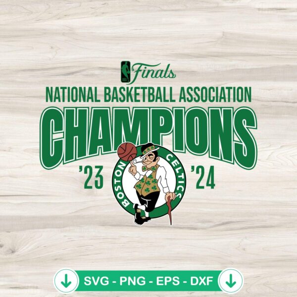 Boston Celtics NBA Champions SVG file for cricut and cutting machine