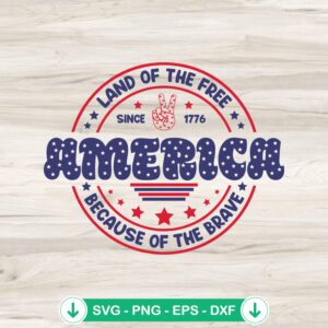 Smiley Face America SVG file for Cricut cutting machine