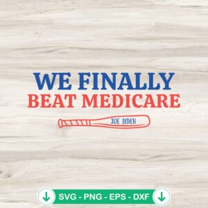Joe Biden Baseball Meme SVG file for Cricut cutting machine