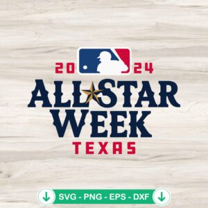All Star Week Texas 2024 svg file for cricut cutting machine