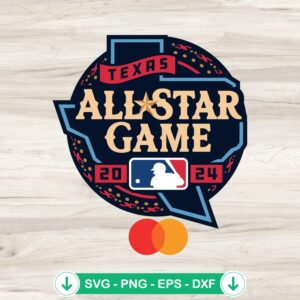 Texas All-Star Game 2024 SVG file for Cricut cutting