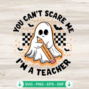 Ghost Babe Boo Halloween SVG file for Cricut cutting machine
