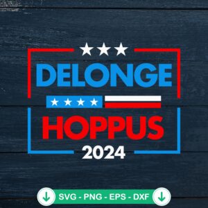 Delonge Hoppus 2024 svg file for cricut cutting machine