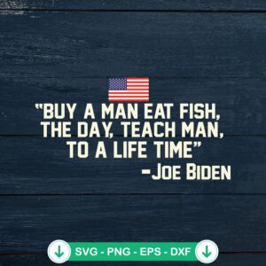 Buy A Man Eat Fish SVG file | Cricut SVG cutting file