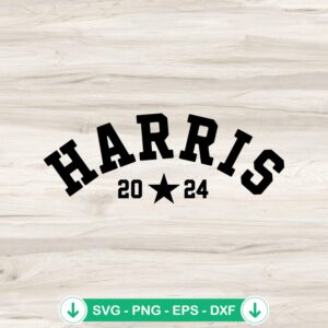 Kamala Harris 2024 SVG file for Cricut and cutting machines