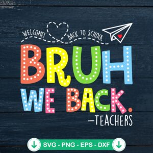 Welcome Back To School SVG file for Cricut cutting machine