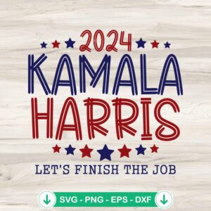 2024 Kamala Harris Election svg file for cricut cutting machine