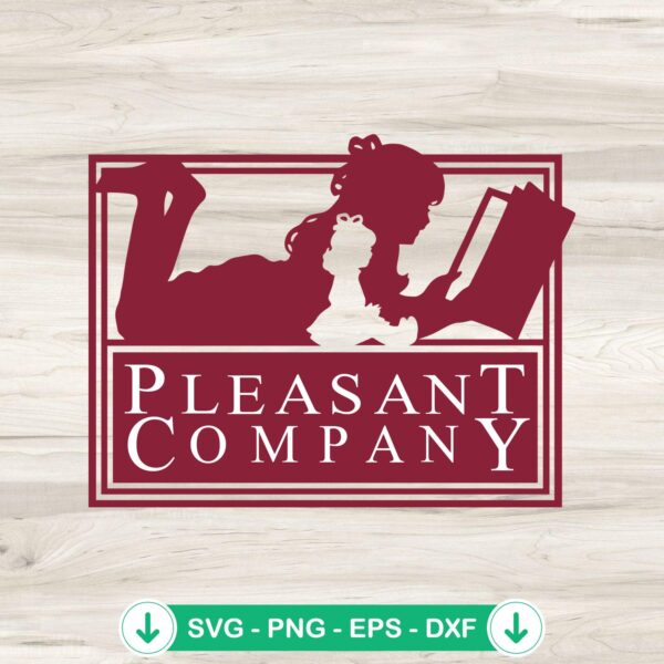Pleasant Company Logo SVG file for Cricut cutting machine