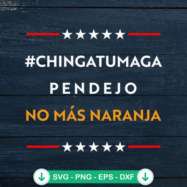 Chingatumaga 2024 Election SVG file for Cricut cutting machine