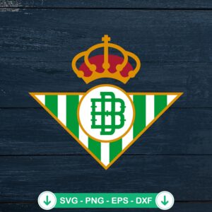 Real Betis Football Team SVG file for cricut and cutting machine