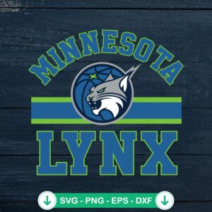 WNBA Minnesota Lynx Downtown SVG file for cutting machines