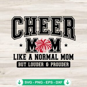 Cheer Mom SVG file for Cricut and cutting machine