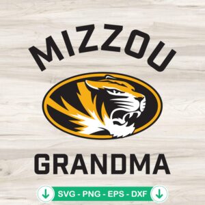 Mizzou Grandma SVG file for Missouri Tigers - Cricut cut file