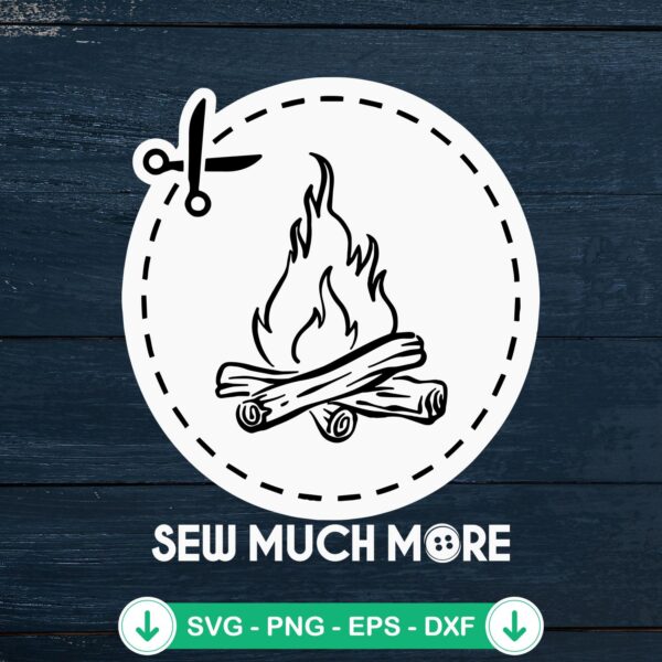Fire Scissors SVG file for summer camp projects - cricut svg cut file