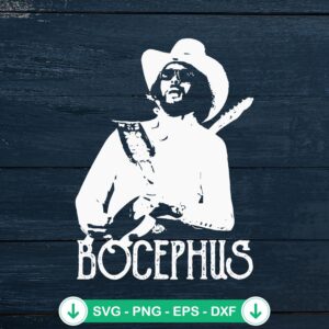 Bocephus Hank Williams Jr. SVG file for Cricut cutting machine
