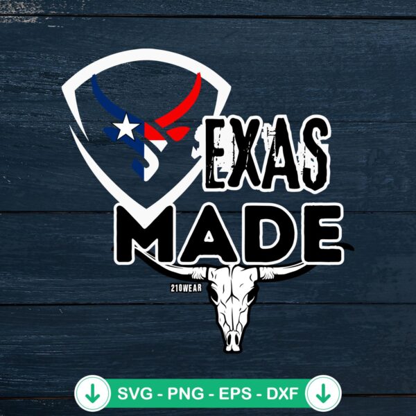 Texas 210 Area Code SVG file for Cricut and cutting machine