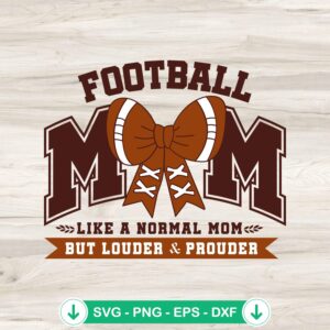 Football Mom SVG file for cutting machines, Cricut svg