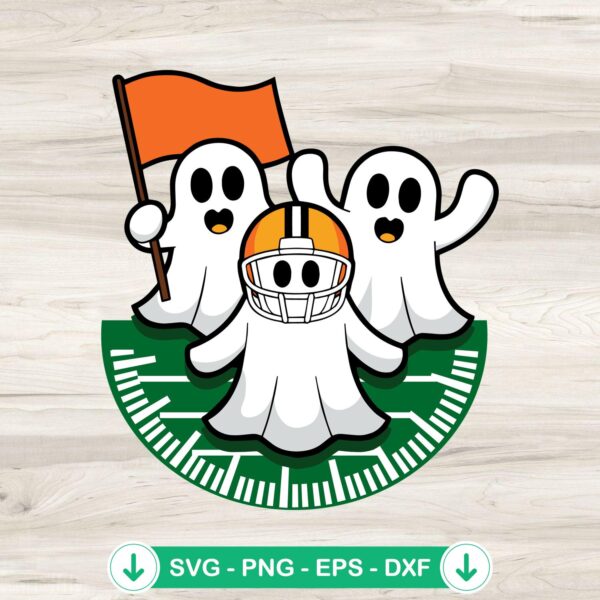 Personalized Cheerleader Ghost SVG file for cutting machine