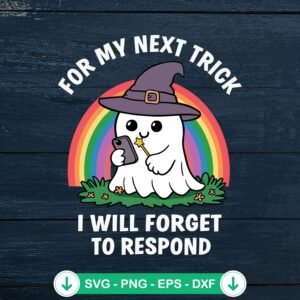 For My Next Trick SVG Halloween cutting file for Cricut