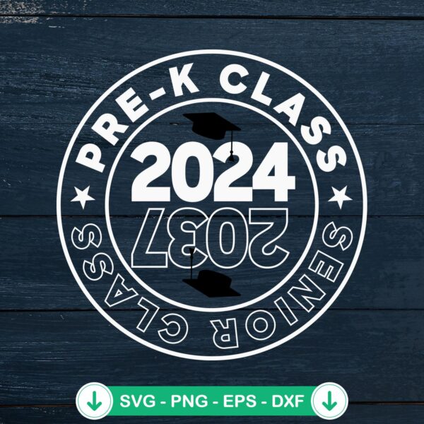 Class of 2037 SVG file for Cricut cutting machine